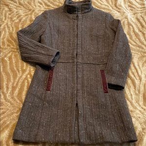 ~Zucozz~ Brown Tweed Long Coat